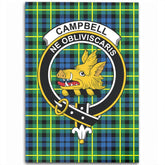 Campbell of Breadalbane Ancient Tartan Crest Area Rug